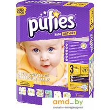 Подгузники Pufies Baby Art&Dry 3 Midi Size M (74 шт)