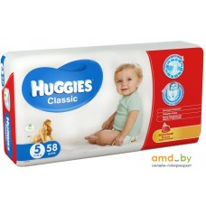 Подгузники Huggies Classic 5 (58 шт)