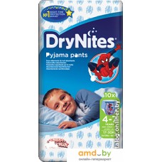 Трусики-подгузники Huggies DryNites 4-7 лет для мальчиков (10 шт)