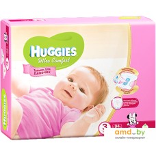 Подгузники Huggies Ultra Comfort 3 для девочек (94 шт)