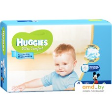 Подгузники Huggies Ultra Comfort 4 для мальчиков (80 шт)