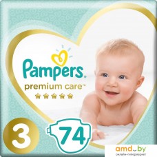 Подгузники Pampers Premium Care 3 (74 шт)