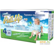 Трусики-подгузники Skippy Pull Up 4 (34 шт)