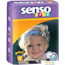 Подгузники Senso Baby Maxi 4 (66 шт)