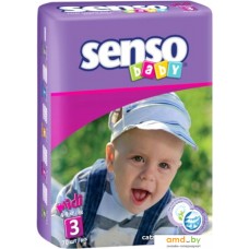 Подгузники Senso Baby Midi 3 (70 шт)