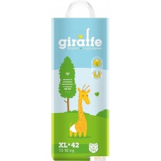 Подгузники Lovular Giraffe XL 13-18 кг (42 шт)