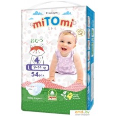 Трусики-подгузники MiTomi Premium L (54 шт)