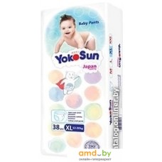 Трусики-подгузники YokoSun XL 12-20 кг (38 шт)