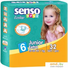 Подгузники Senso Baby Ecoline Junior 6 (32 шт)