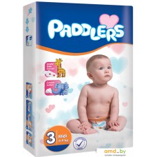 Подгузники Paddlers Midi 4-9 кг (70 шт)