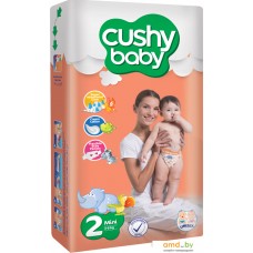 Подгузники Cushy Baby Mini 3-6 кг (80 шт)