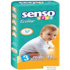 Подгузники Senso Baby Ecoline Midi 3 (44 шт)