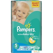 Подгузники Pampers Active Baby-Dry 5 Junior (64 шт)