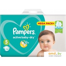 Подгузники Pampers Active Baby-Dry 5 Junior Mega Pack (110 шт)