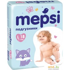 Подгузники Mepsi L (18 шт)