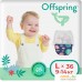 Трусики-подгузники Offspring L 9-14кг Рыбки (36 шт). Фото №1