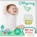 Трусики-подгузники Offspring M 6-11кг Лимоны (42 шт). Фото №1