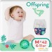 Трусики-подгузники Offspring M 6-11кг Рыбки (42 шт). Фото №1