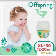 Трусики-подгузники Offspring XL 12-20кг Лес (30 шт)