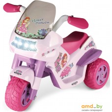 Электромотоцикл Peg Perego Flower Princess IGED0923 (белый/розовый)