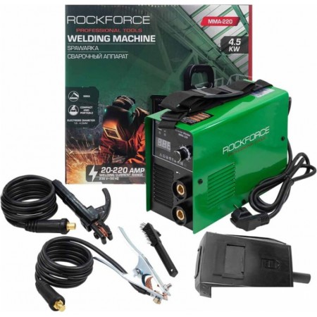 

Сварочный инвертор RockForce RF-MMA-220, RF-MMA-220