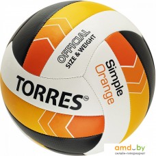 Волейбольный мяч Torres Simple Orange V32125 (5 размер)