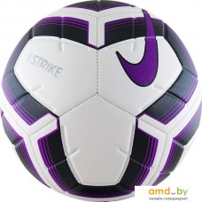 Мяч Nike Strike Team SC3535-100 (4 размер, белый/фиолетовый/черный)