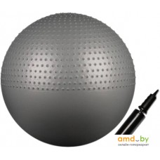 Мяч Indigo Anti-Burst IN003 65 см (серый металлик)