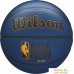 Мяч Wilson NBA Forge Plus Deep Navy WTB8102XB07 (7 размер). Фото №1