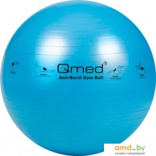 Мяч Qmed ABS Gym Ball 75 см (голубой)