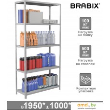 Стеллаж Brabix Ms Kd-200/30-5 291118