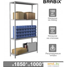 Стеллаж Brabix Ms Plus-185/30-4 291104