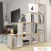 Стеллаж Polini Kids Home Smart Каскадный 10 секций (белый). Фото №4