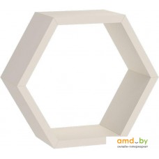 Полка Domax FHS 300 Hexagonal Shelf BI 300x260x115x18 (белый)