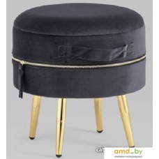 Пуфик Stool Group Тильда 19A206VF-MOMO-27 (велюр антрацит)