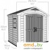 Keter Factor 8x6 (1.82x2.56 м). Фото №5