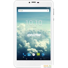 Планшет Digma Plane 7563N PS7178ML 16GB 4G (серебристый)